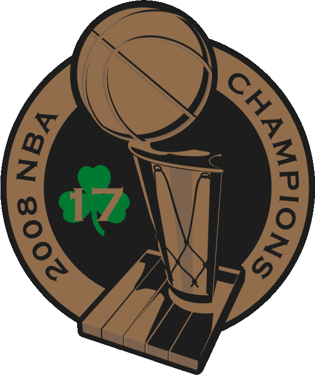 Boston Celtics 2008 09 Champion Logo iron on paper